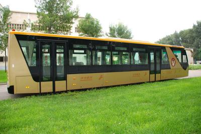 China 13 Seater 77 Passenger International Airport Bus Ramp Bus With Adjustable Seats for sale