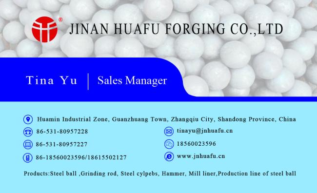 5inch low wear high hardness grinding steel ball for ball mill