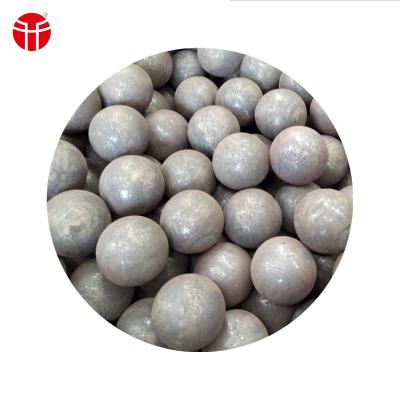 China 70-125mm forged grinding steel ball solid rubber coated steel ball for sale