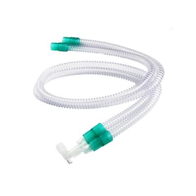 China Medical Disposable Anesthesia Breathing Circuit Without Bag Model for Adult and Child for sale