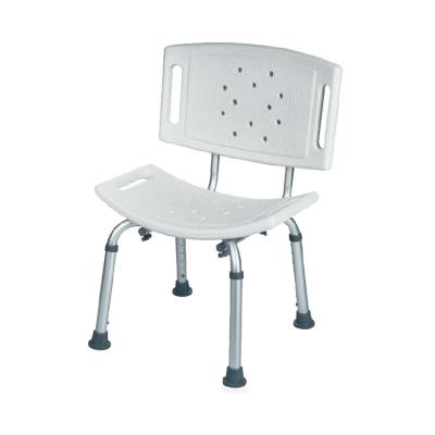 China Bathroom Shower Chair Bath Seat with Back for Disabled for sale