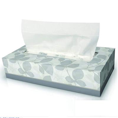 China 100% virgin wood pulp square box 3-ply facial tissue paper facial tissue indonesia for sale