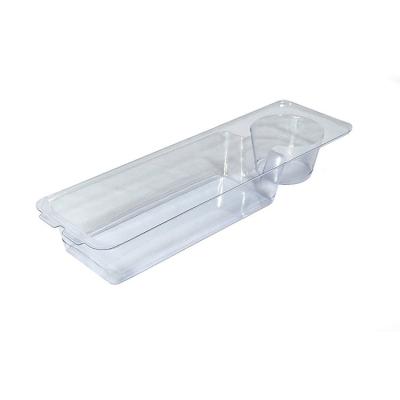 China Disposable Transparent Plastic PET Tray for sale