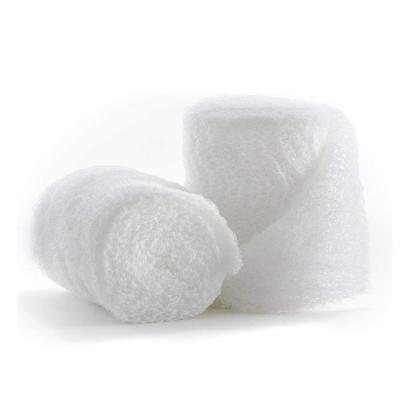 China Compress gauze crinkle cotton fluff bandage roll for sale