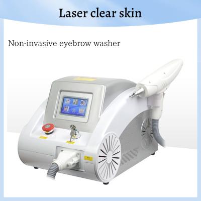China Portable nd yag laser machine q-switch nd yag laser with 1064nm and 532nm Treatment Head for sale