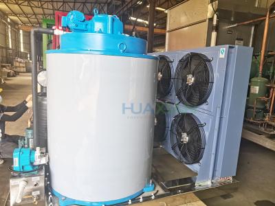 China Air Cooled Refcomp Compressor 5 Tons Flake Ice Machine For Fish Storage for sale