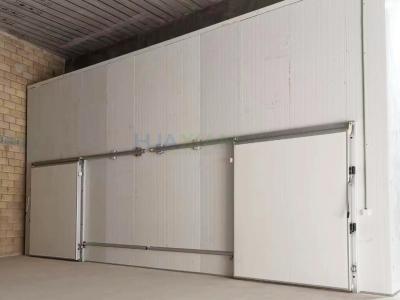 China 150 square Meters Vegetables Cold Storage Room With Sliding Doors for sale