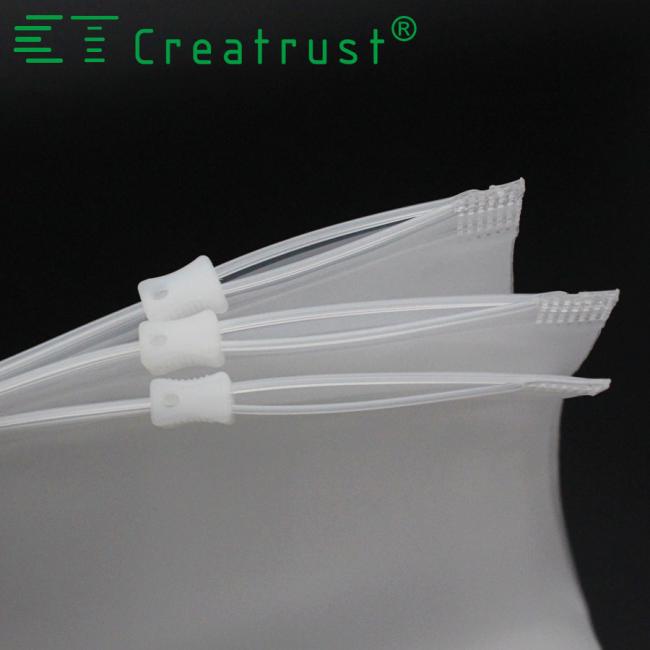 CX Child Slider Zipper Pvc Bag Plastic T-shirt Zip Lock Pouch Matte Frosted Clothes Clear Poly Bags Adhesive Seal Personalised