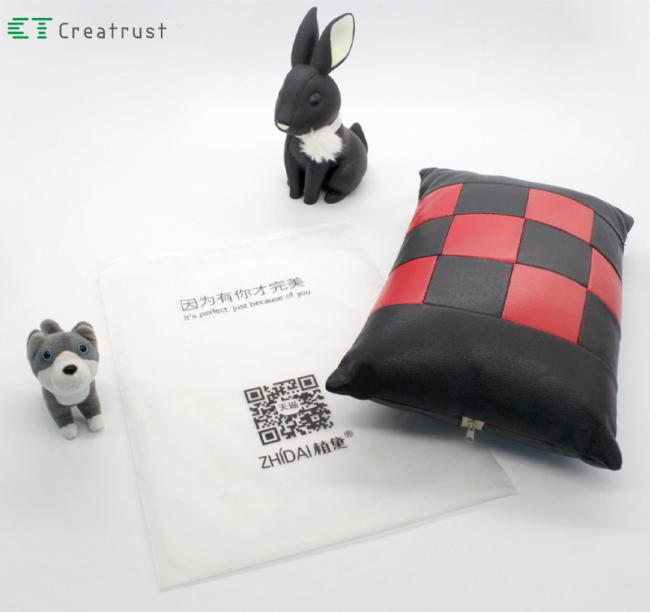 ZGCX 50pcs One Pack 30*40 Cm Waterproof Frosted Slider PVC Zipper Bags Wholesale Plastic Transparent Matt Ziplock Cloth Bag