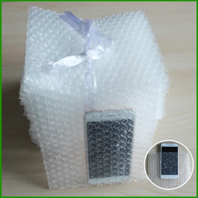 Shockproof Transparent 100% New Raw Material Air Bubble Film Bag for Packaging