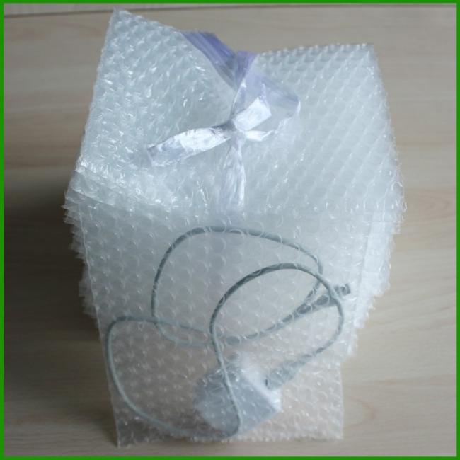 Shockproof Transparent 100% New Raw Material Air Bubble Film Bag for Packaging