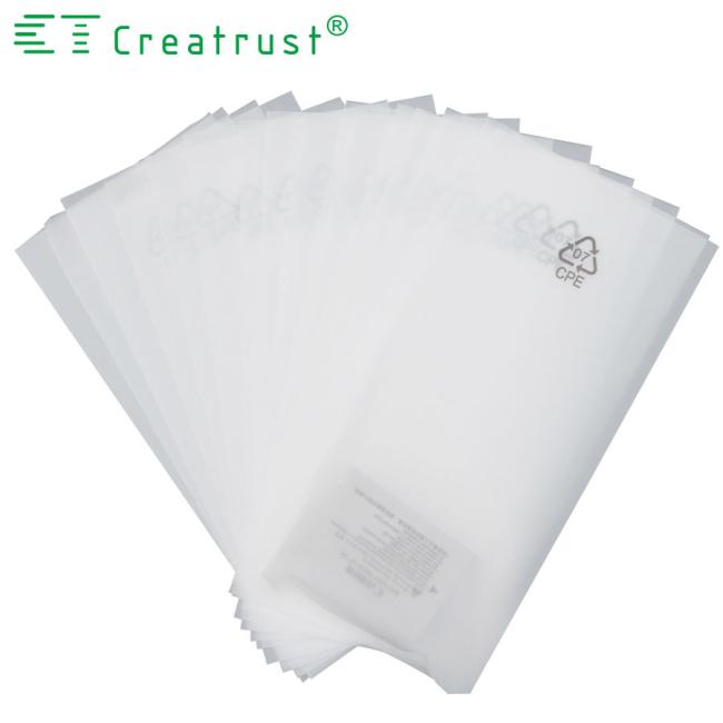 China CPE Slider Ziplock Packaging Bags Matte Zipper Bag for Mobile Phone