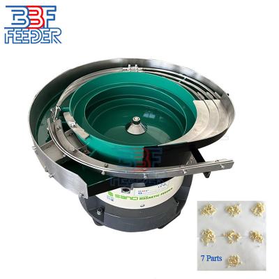 China Vibrating Bowl Feeder Machine Multiple Needles Rings Screw Parts for sale