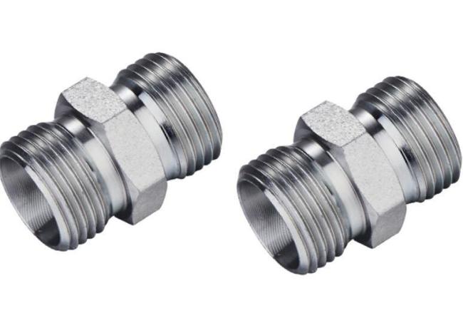 OEM Bsp Male Thread Hydraulic Hose Straight Adapter Fittings
