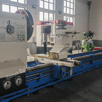 China Máquina de torneamento horizontal de alta precisão Fabricante Tornos de torneamento de metal à venda