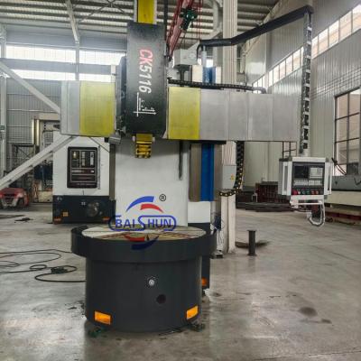 China CK5116 CNC  Torno Para Metal Vertical Cnc Turning Cutting Lathe Machine for sale