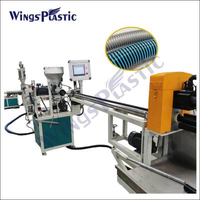 China Máquina de fabricação de mangueiras de PVC de alta velocidade EVA Vacuum Cleaner Hoses Extrusion Line Flexible Pipe Machine à venda