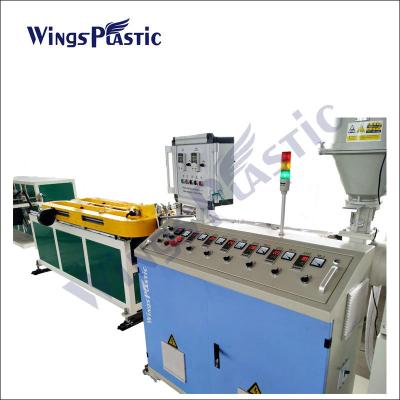 China Precio de fábrica PP PE PVC Máquina de extrusión de tubos corrugados de plástico en venta