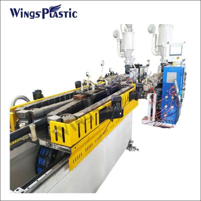 China Pe Double Wall Spiral Corrugated SWC Pipe Hose Extrusion Making Machine Production Line for sale