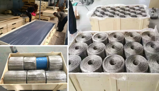 Stainless Steel Black Oxide Flexible Wire Rope Mesh
