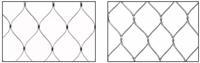 Stainless Steel Cable Knotted Mesh