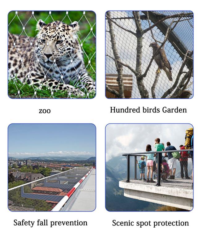 Stainless Steel X-Tend Inox Cable Wire Rope Mesh