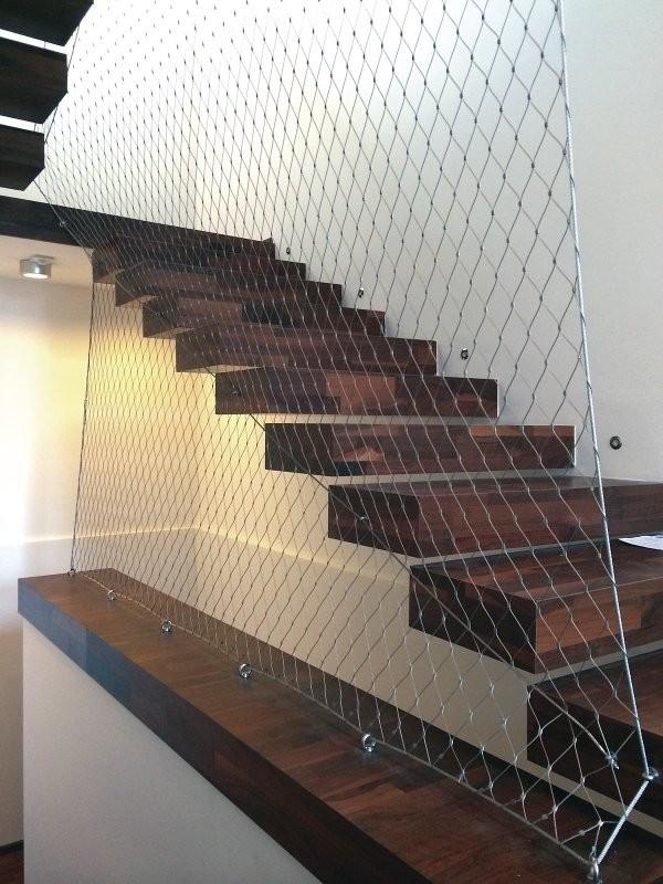 Stainless steel 316 inox wire mesh nets,protective net for balcony, stair railing rope mesh