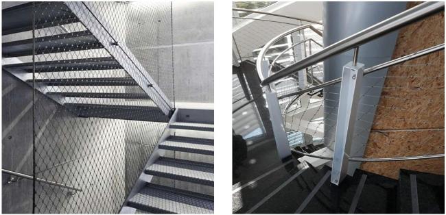 cable mesh railing
