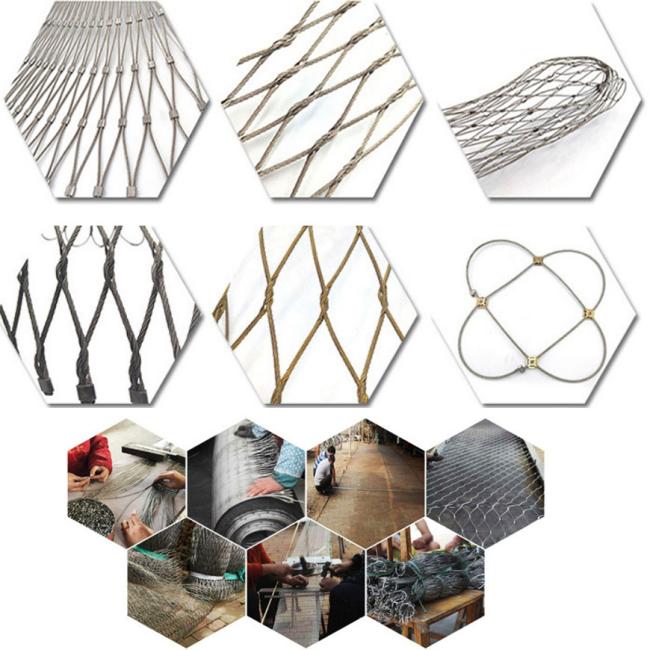 Ss 316/304 High-End Design Architecture Metal Wire Mesh/Decorative Stainless Steel Wire Mesh