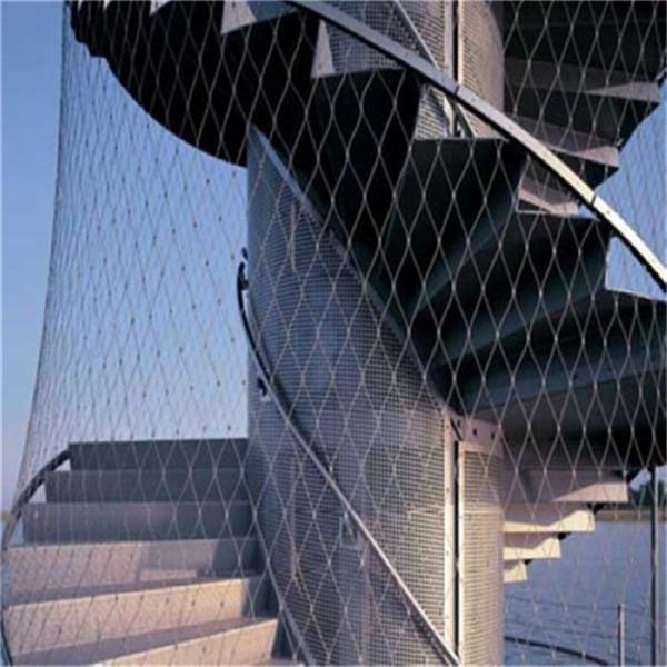 High Strength Decorative Hand-Woven Stainless Steel Wire Rope Mesh