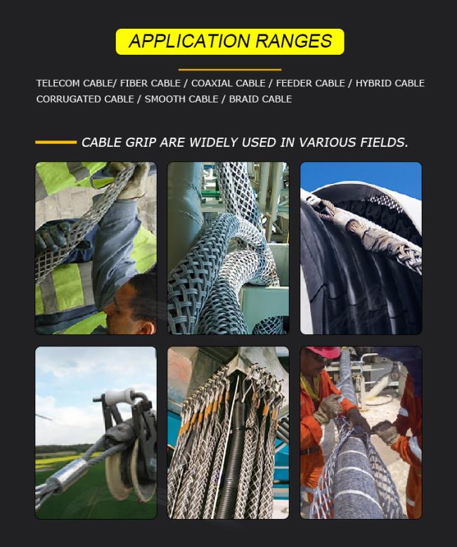 Heavy Duty Overhead Line Pulling Grip For Cable/Cable Pulling Grips For Cable Pulling