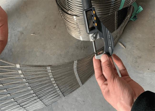 Hot sale Stainless Steel Wire Rope 304 316 zoo Mesh /x-tend flexible wire cable mesh /lion Enclosure Mesh