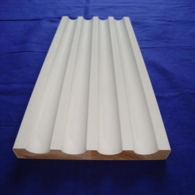 China Interior Decoration Use Wood Casing Molding With Unpainted Smooth Surface for sale