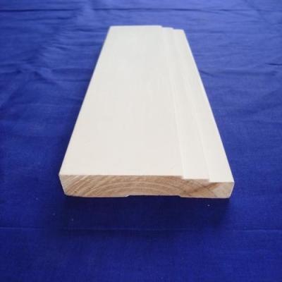 China Moisture Resistant Wood Baseboard Molding For Residential Interior Decoration for sale