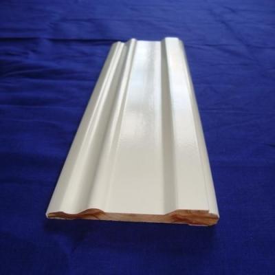 China Interior / Exterior Decoration Wood Baseboard Molding Heat Insulation DG4013 for sale