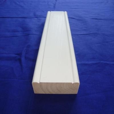 China Finger Jointed Decorative Door Molding Wood Material Good Heat Insulation for sale