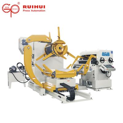 China Space Saving Automatic Metal Sheet Straightening Machine For Press Machine for sale