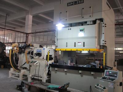 China NC Servo Feeder Stamping Production Line Automated Punch Machine for sale