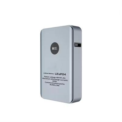 China 48V 51.2V Wall Mounted Lithium-Ion Battery 100Ah 200Ah Solar Battery Home Battery CAN RS485 for sale