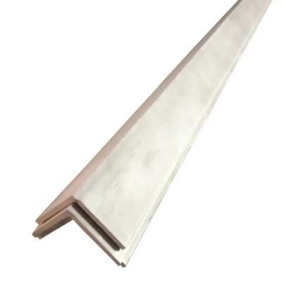 China SUS304 Stainless Steel Angle Iron V Channel Shape Profile Bar Ss Rod 8K 2B for sale