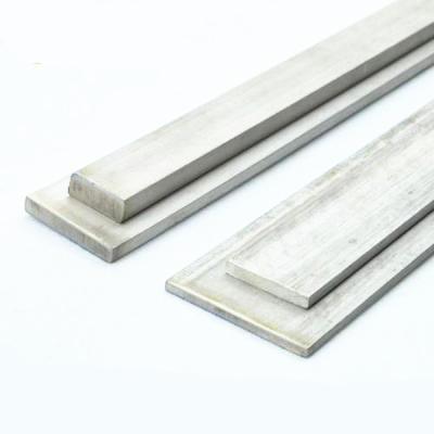 China SUS304 Stainless Steel Flat Bar Cold Drawn Polished SS Rod 100mm for sale
