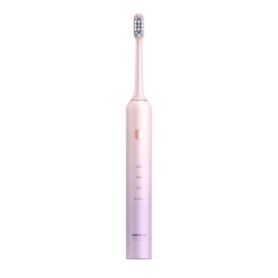 China Wireless Charging Sonic Oral Care Electric Toothbrush with 800mAh Lithium Battery for sale