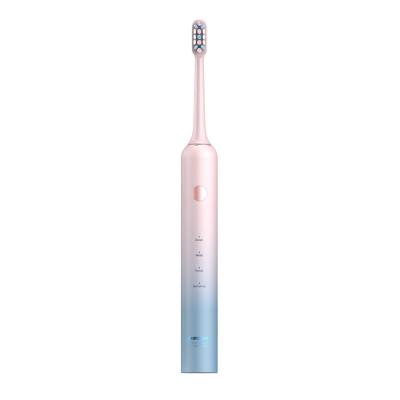 China Oral Care Electric Toothbrush Waterproof IPX7 Rechargeable Smart Timer With Multiple Modes for sale