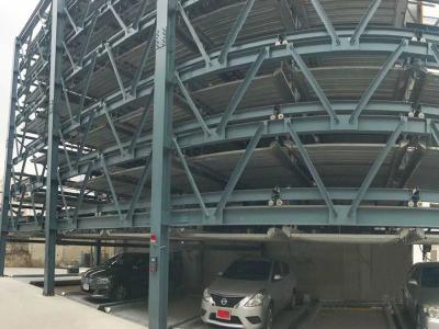 China 8 Levels Multilevel Car Parking System Steel Structure for sale