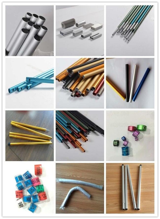 6061 6063 7075 extruded aluminium round tube aluminium pipe from china factory