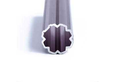 China Tubos redondos de aluminio acabados molino de perforación, tubo estructural de aluminio en venta