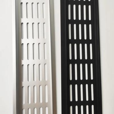 China Kitchen Cabinet Rectangular Aluminum Alloy Air Ventilation Grille for sale