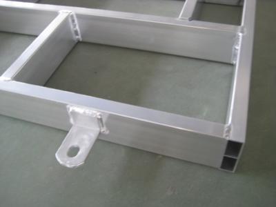 Chine Profil en aluminium de usinage de pleine soudure de pièces de commande numérique par ordinateur de fabrication de soudure pour Scaffol en aluminium à vendre