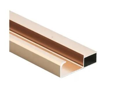 China Power Coating Aluminium Extrusion Profiles Small Kitchen Cabinet Furniture Hardware for sale