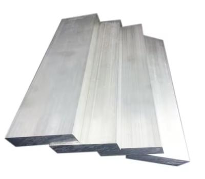 China 6061 6063 Rod Extruded Aluminum Flat Bar Factory price à venda